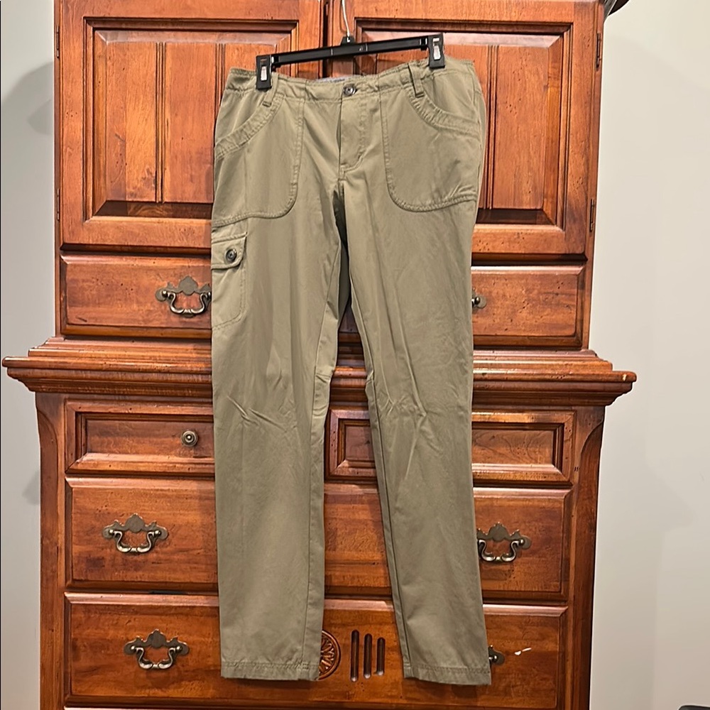 REI Women’s Hiking Pant Size 10 Green Straight Leg